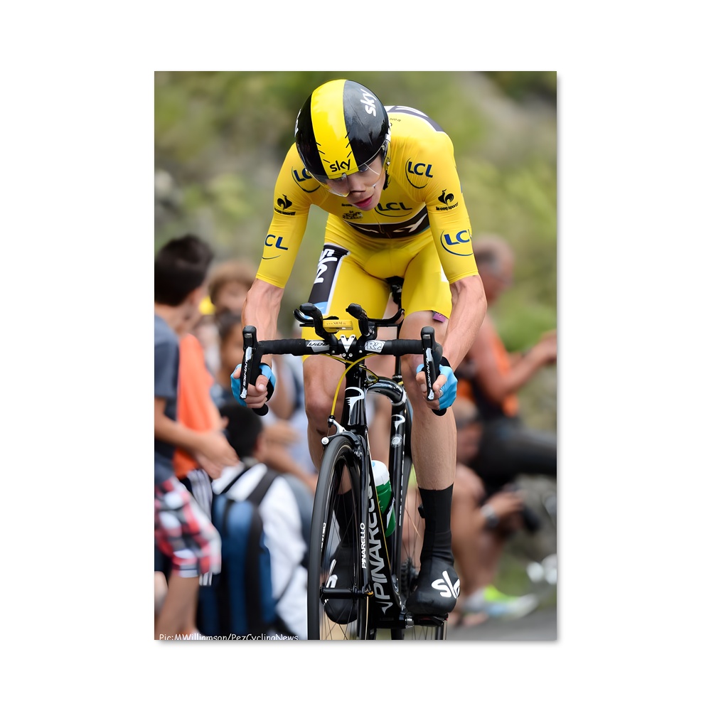 Poster Chris Froome Cycling Esprit vibrant
